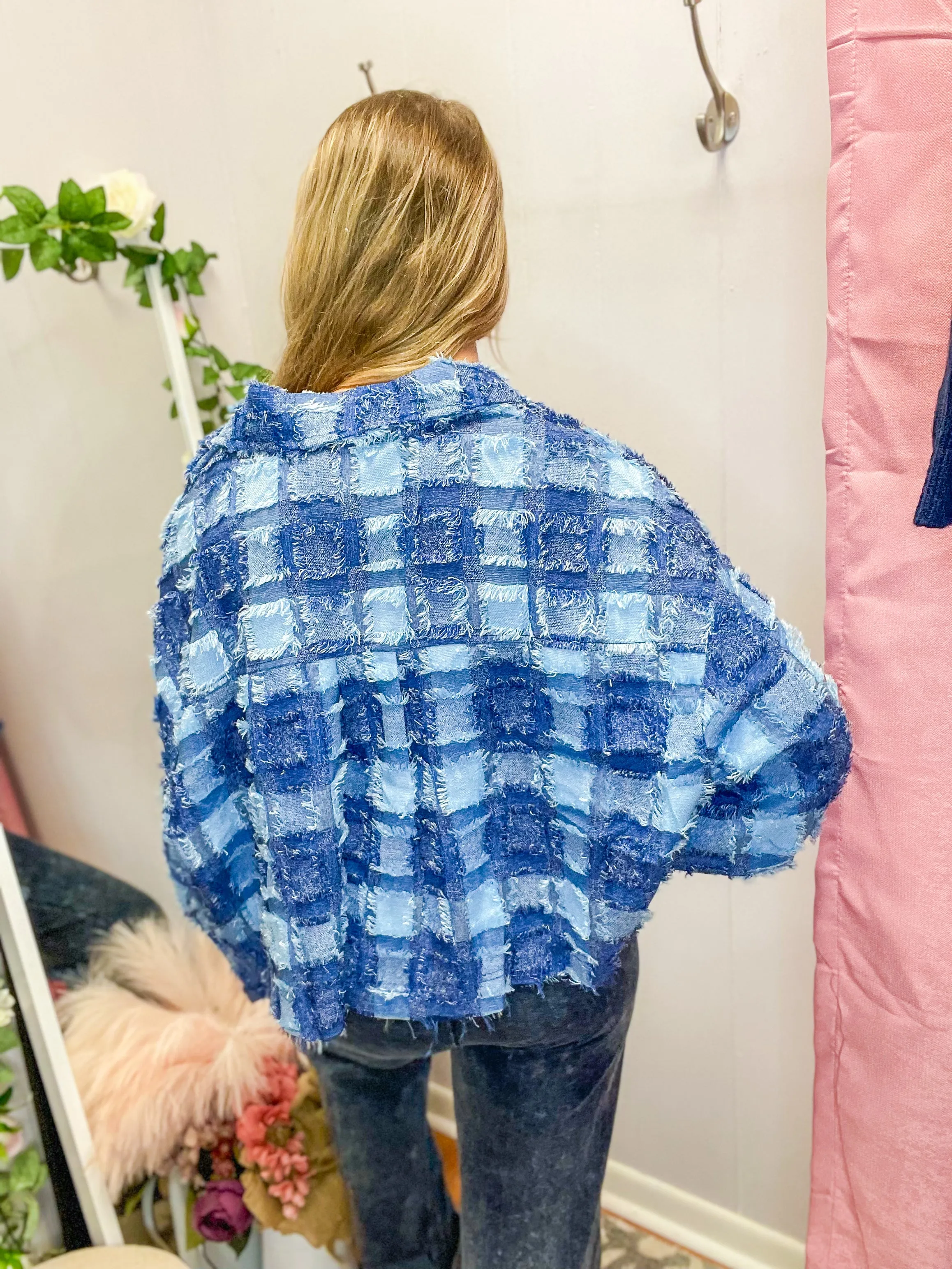 Patch Run Button Up Shacket