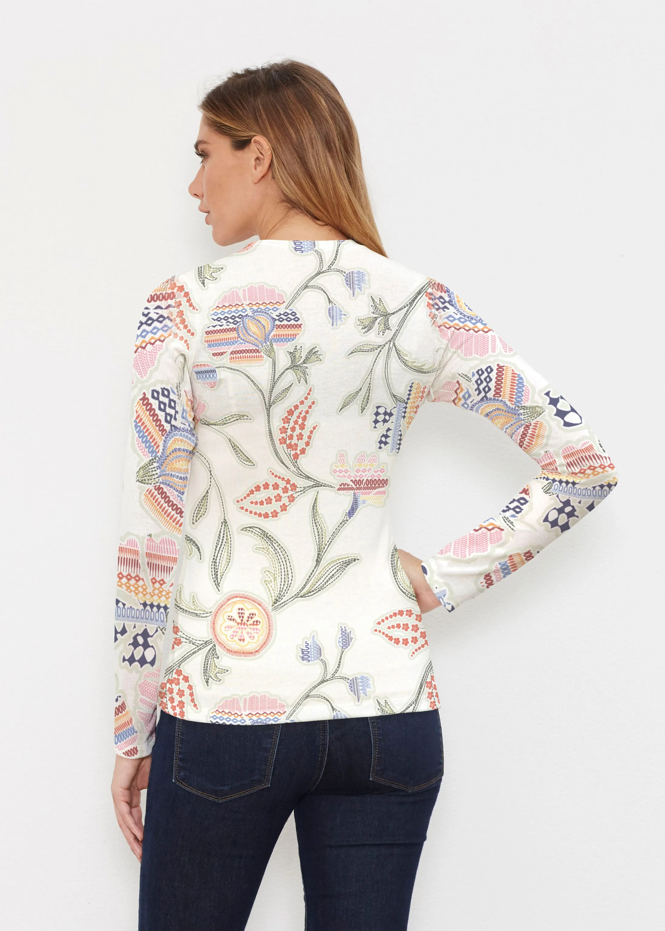 Patterns at Play (7806) ~ Butterknit Long Sleeve V-Neck Top