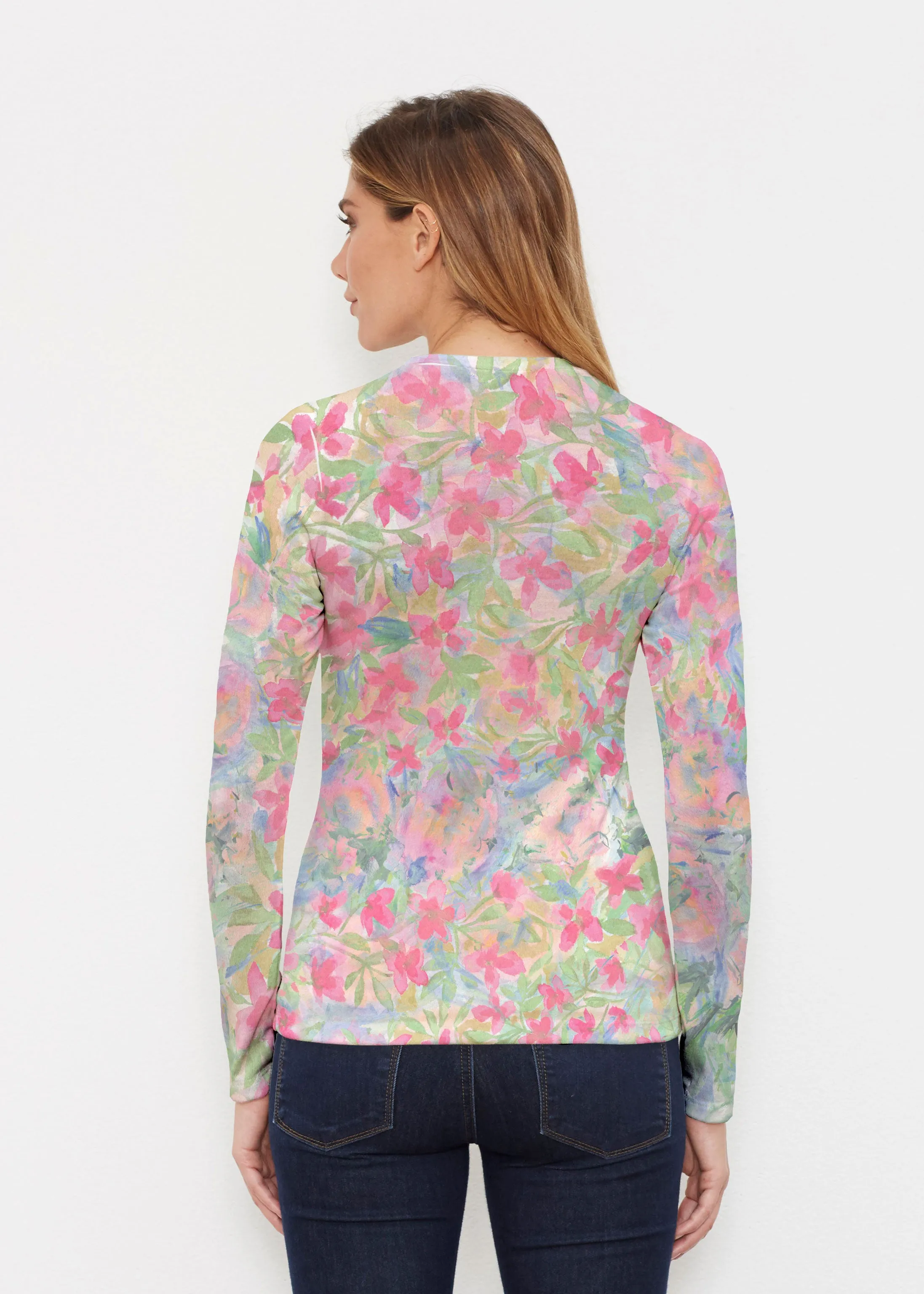 Penelope (17255) ~ Butterknit Long Sleeve Crew Top