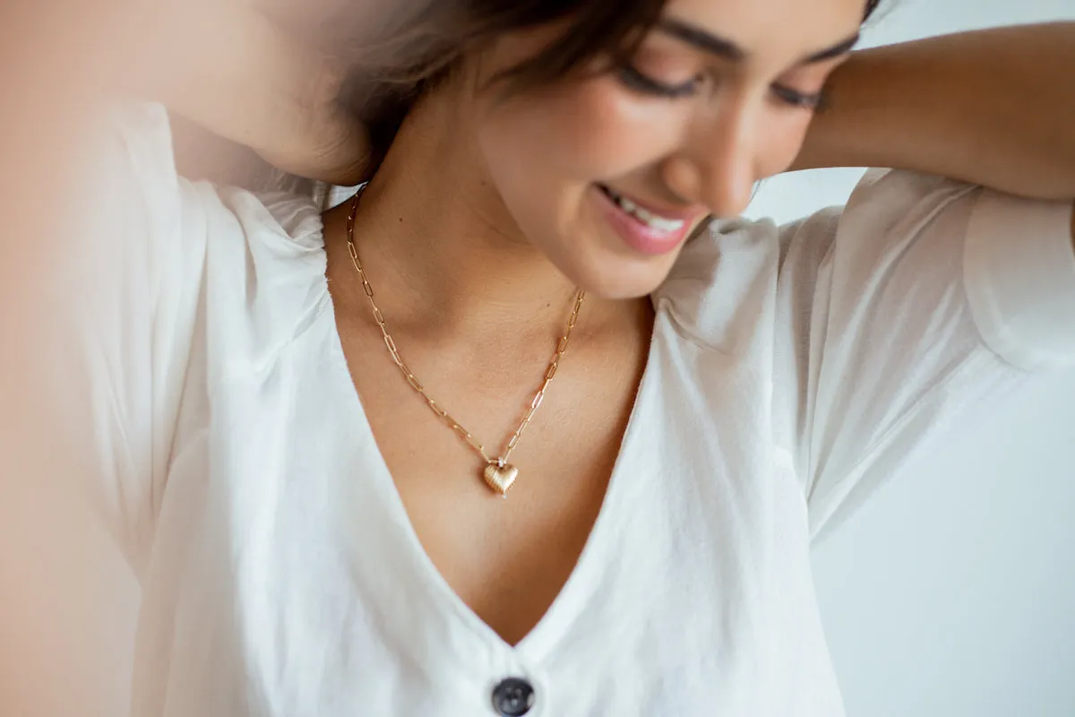 Petite Open Heart Locket