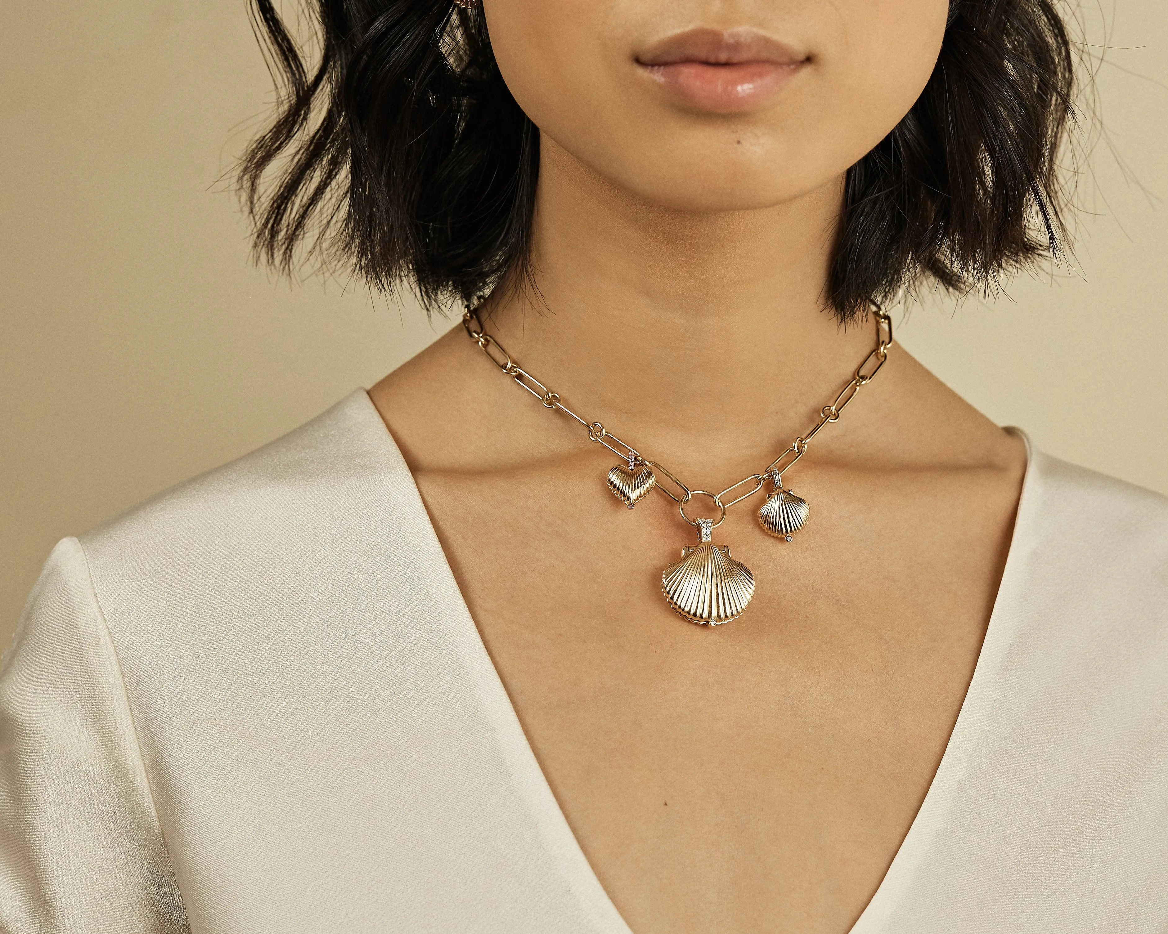 Petite Open Heart Locket