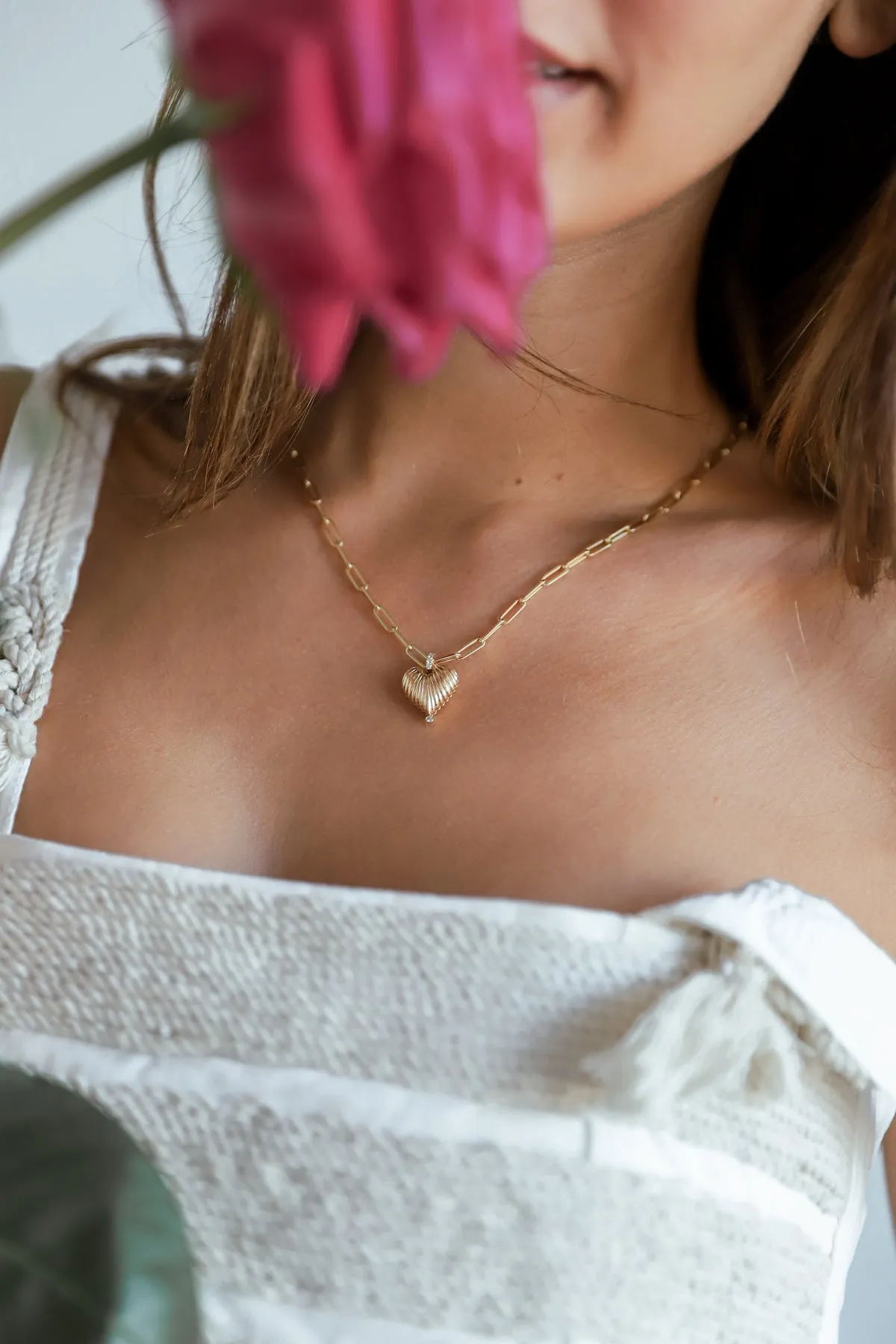 Petite Open Heart Locket