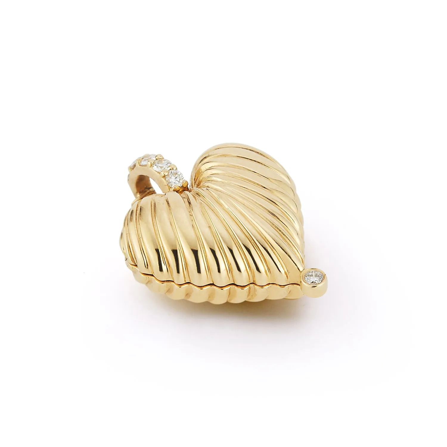 Petite Open Heart Locket