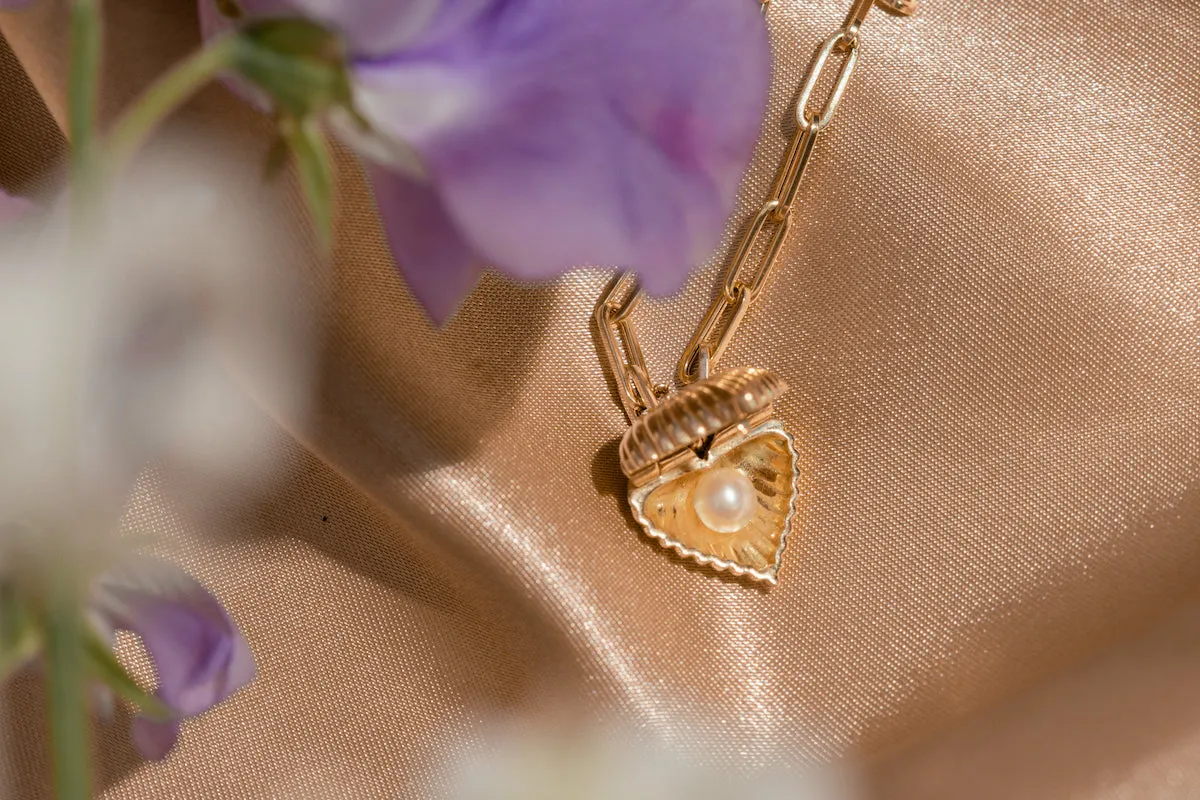 Petite Open Heart Locket