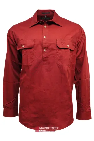 Pilbara Long Sleeve Closed Front Shirt