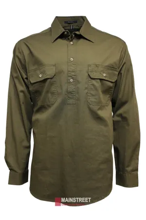 Pilbara Long Sleeve Closed Front Shirt