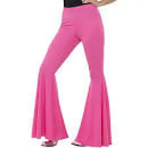 Pink Flared Trousers L