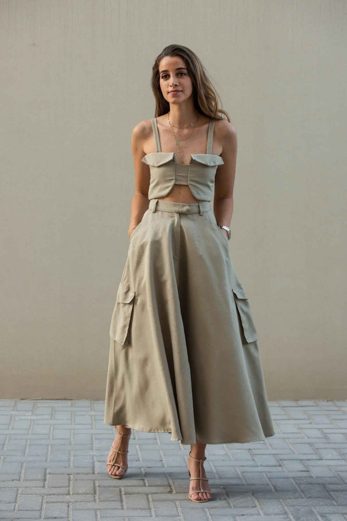 Pocket crop top