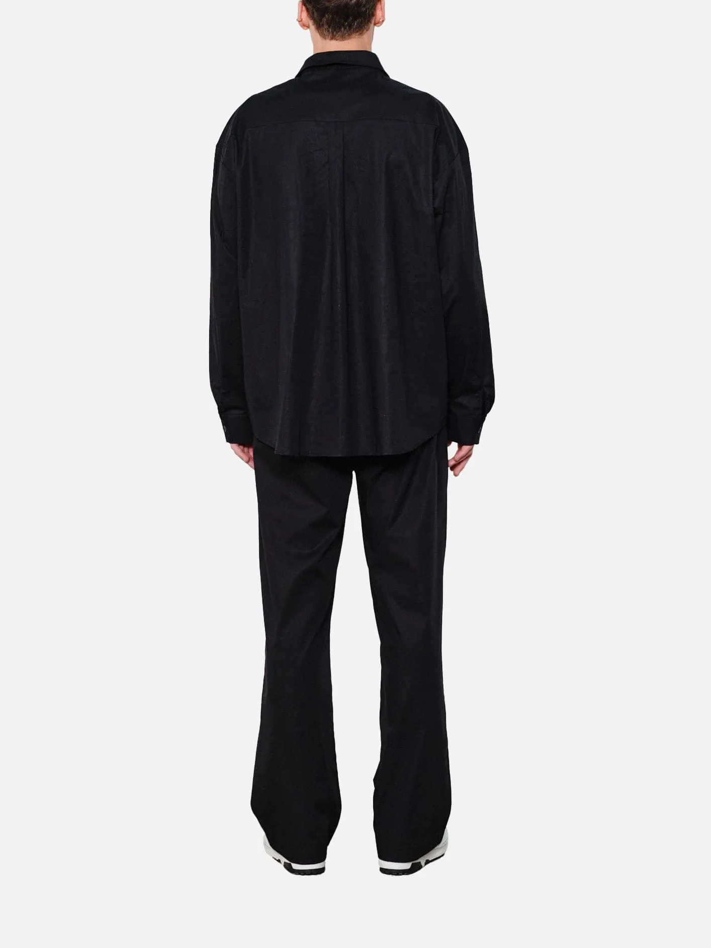 Poplin Trousers - Black