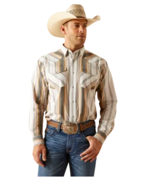 PRO SERIES EVAN CLASSIC FIT ARIAT MENS SNAP LONG SLEEVE