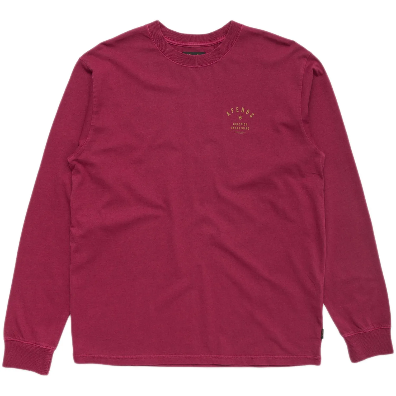 Public Retro Fit Mens Long Sleeve