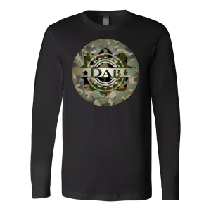 "Dabbing" Green Camouflage L/S Tee
