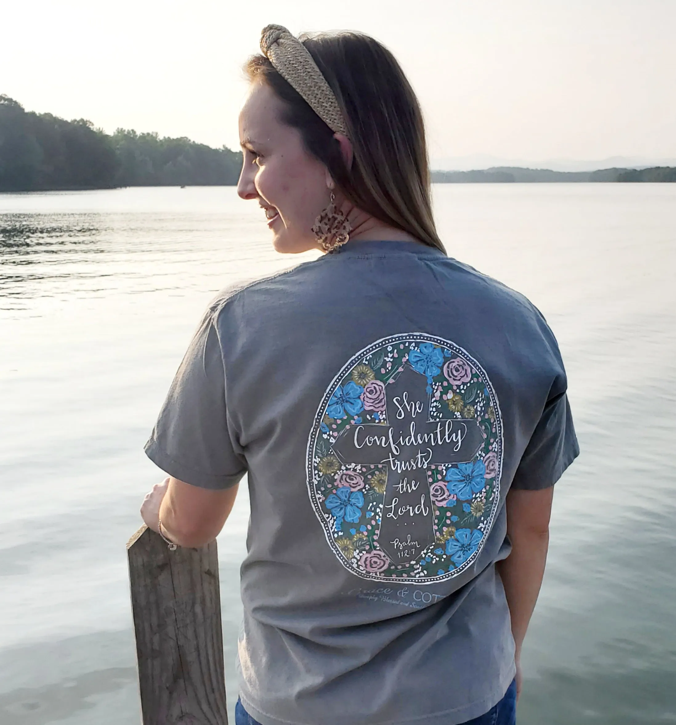 "True Confidence"- Comfort Colors Gray
