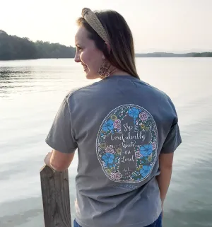 "True Confidence"- Comfort Colors Gray
