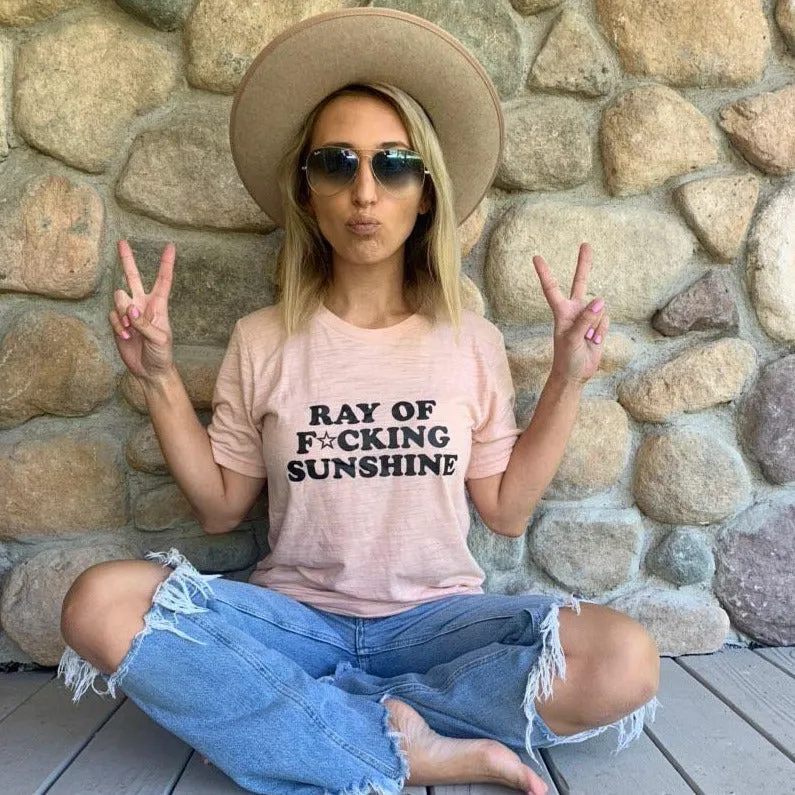 Ray of F★cking Sunshine - Retro Fitted Ringer
