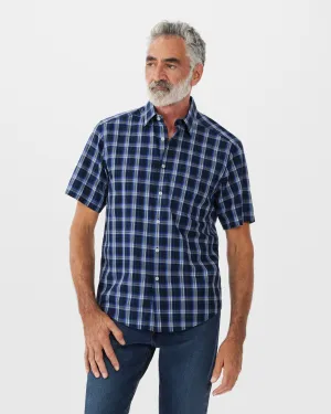 R.M. Williams Hervey Shirt - Navy/Blue/White