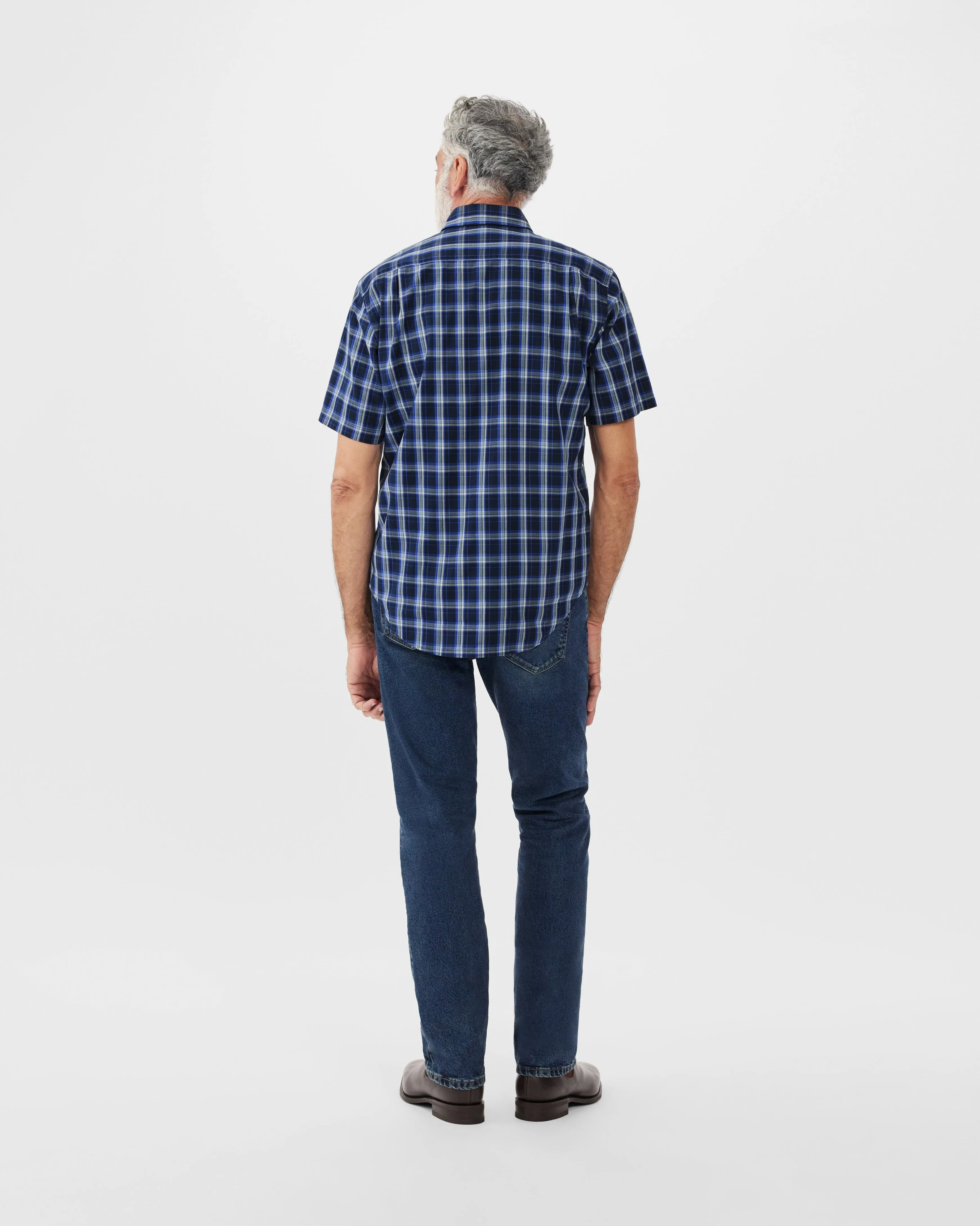 R.M. Williams Hervey Shirt - Navy/Blue/White