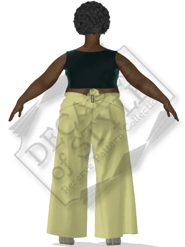 RPC - #D01  1930s Ladies Trousers
