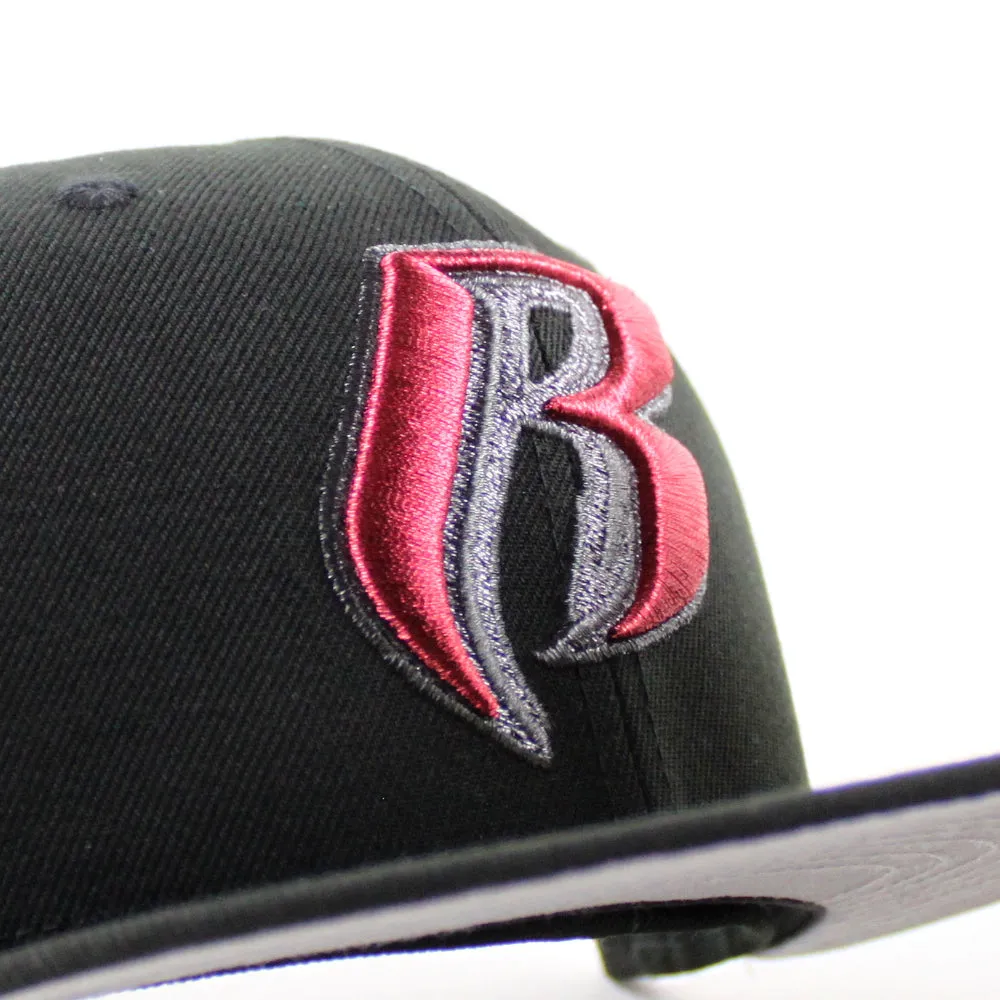 Ruff Ryders New Era 59Fifty Fitted Hat (Black Gray Under Brim)