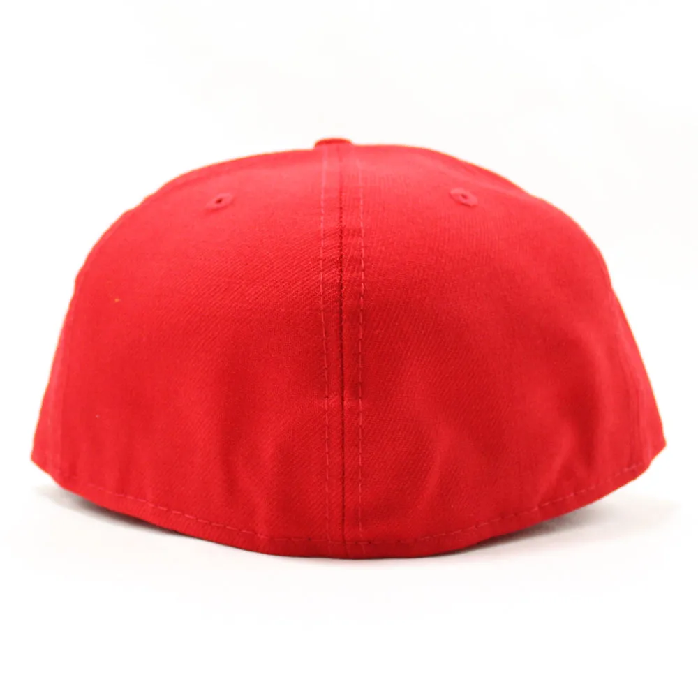 Ruff Ryders New Era 59Fifty Fitted Hat (Red Gray Under Brim)