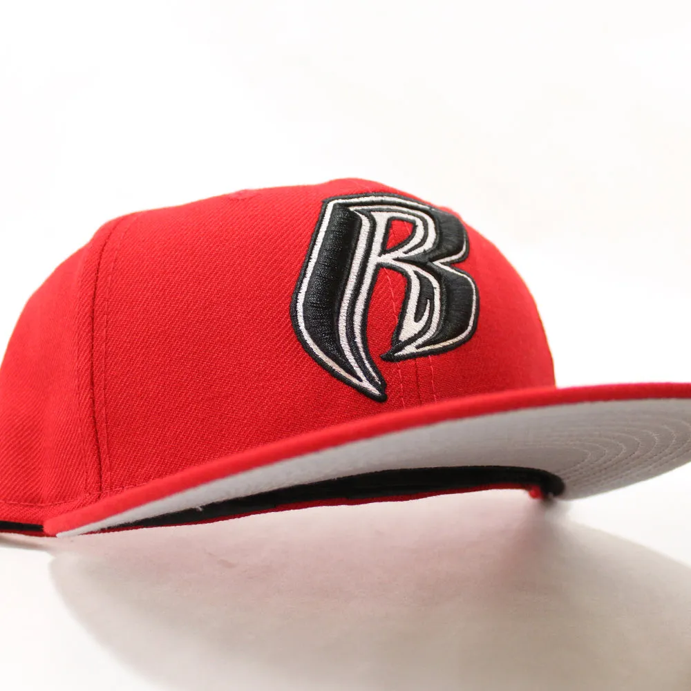Ruff Ryders New Era 59Fifty Fitted Hat (Red Gray Under Brim)