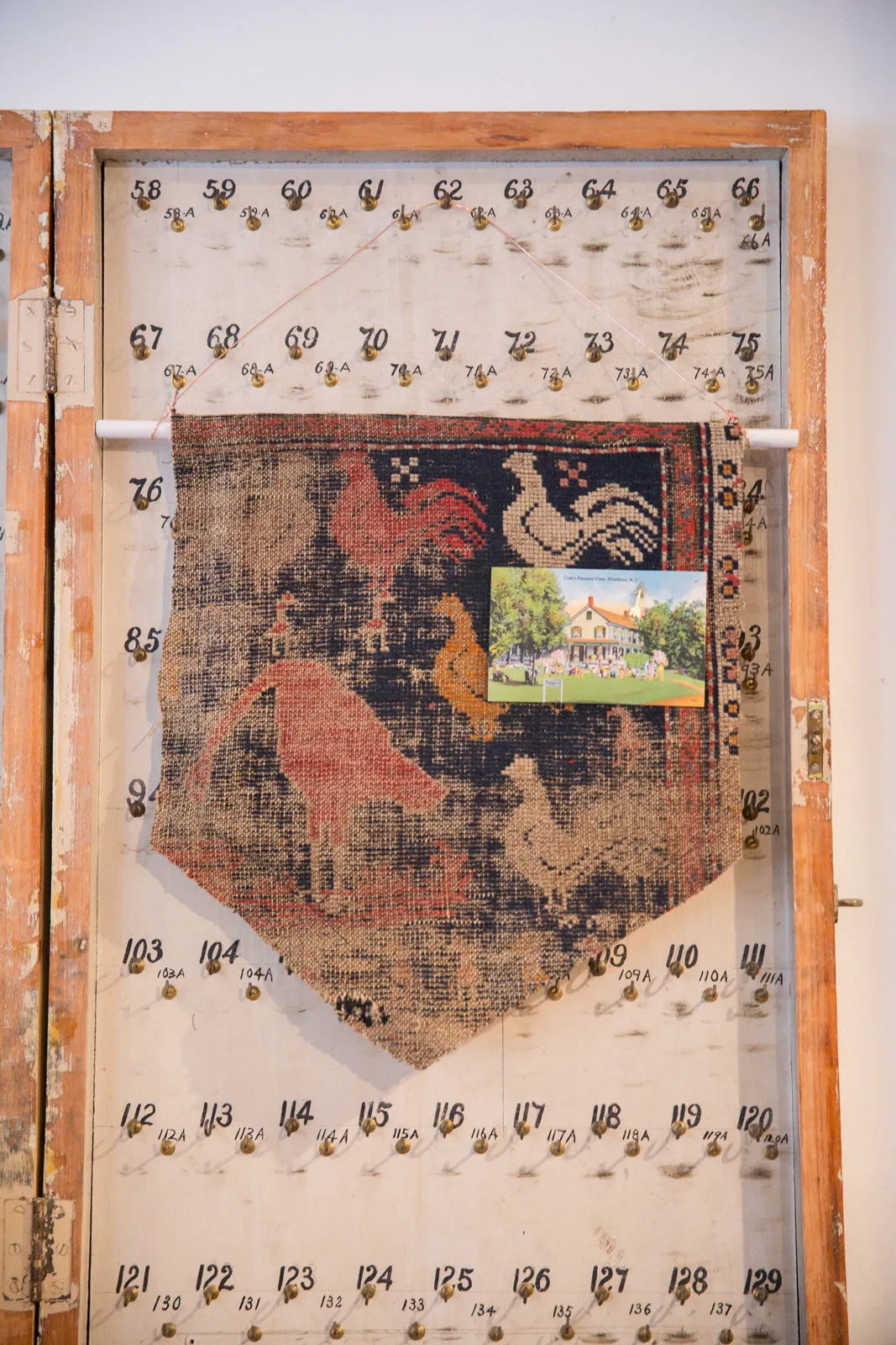 RUGLING 12: Limited Edition Persian Rug Cork Board Flag