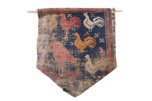 RUGLING 12: Limited Edition Persian Rug Cork Board Flag