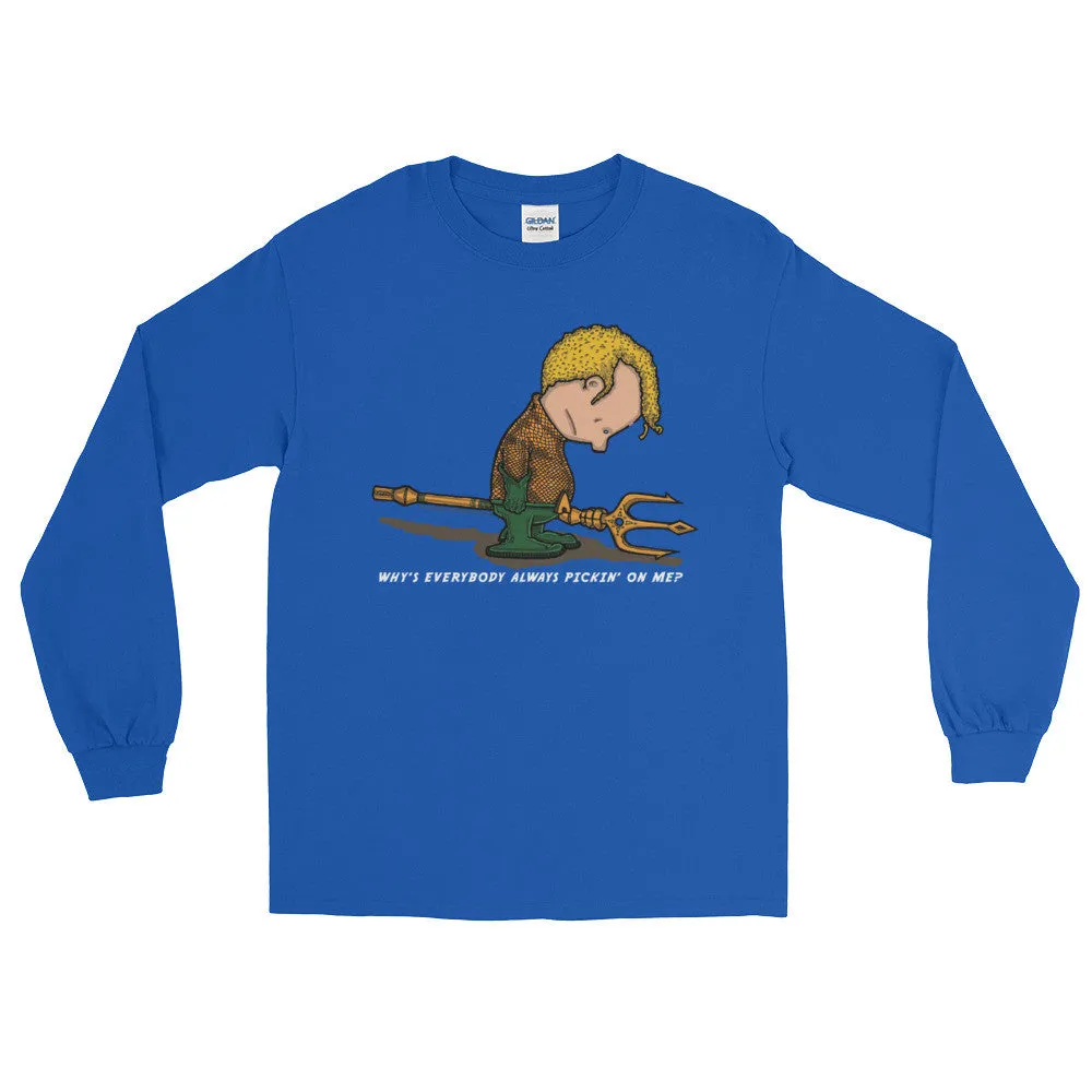 Sad Sea King Long Sleeve Shirt