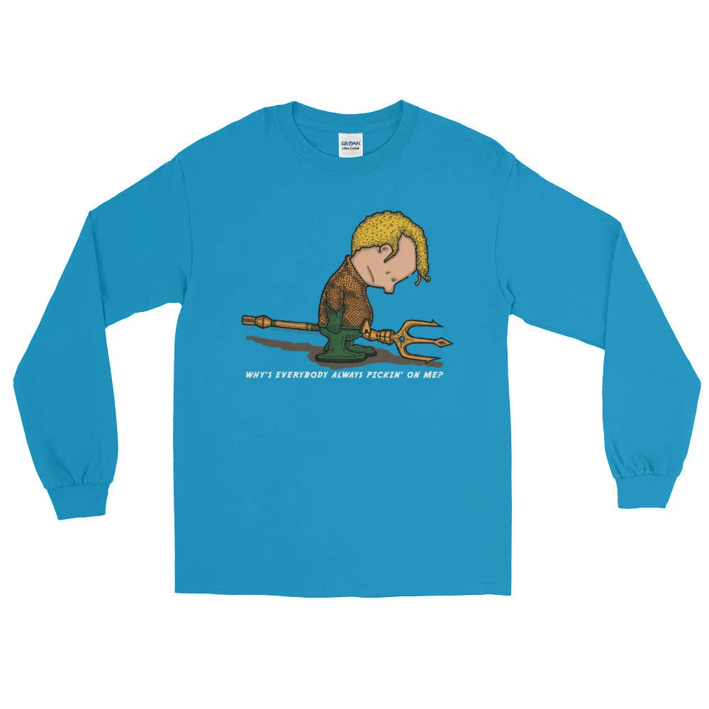 Sad Sea King Long Sleeve Shirt