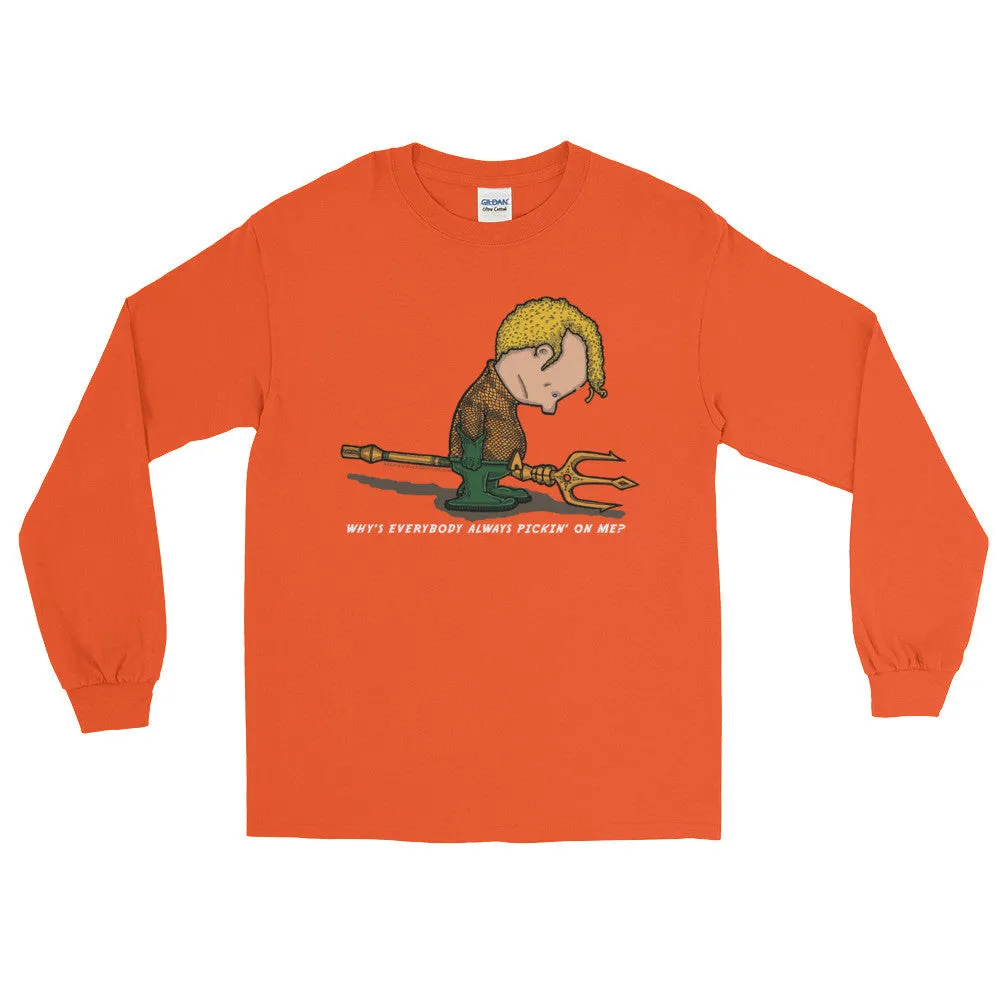 Sad Sea King Long Sleeve Shirt