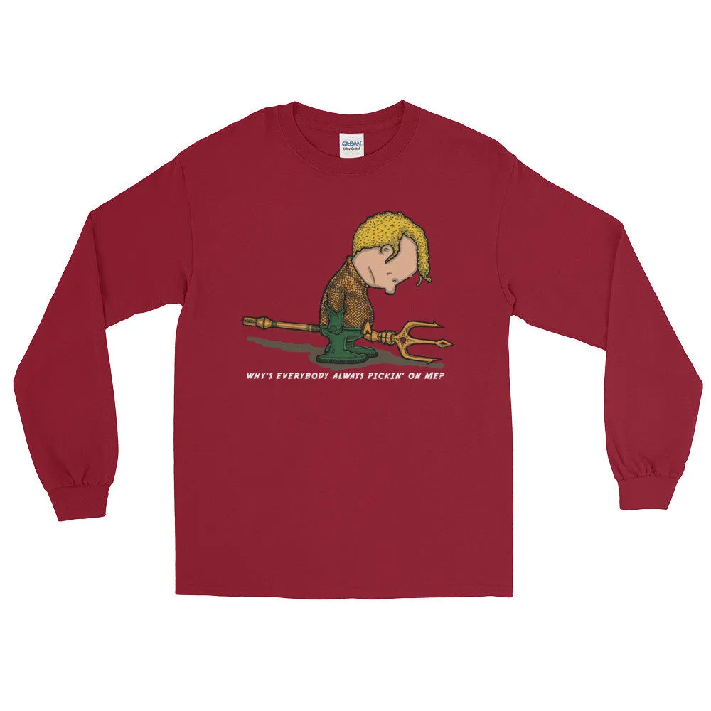Sad Sea King Long Sleeve Shirt