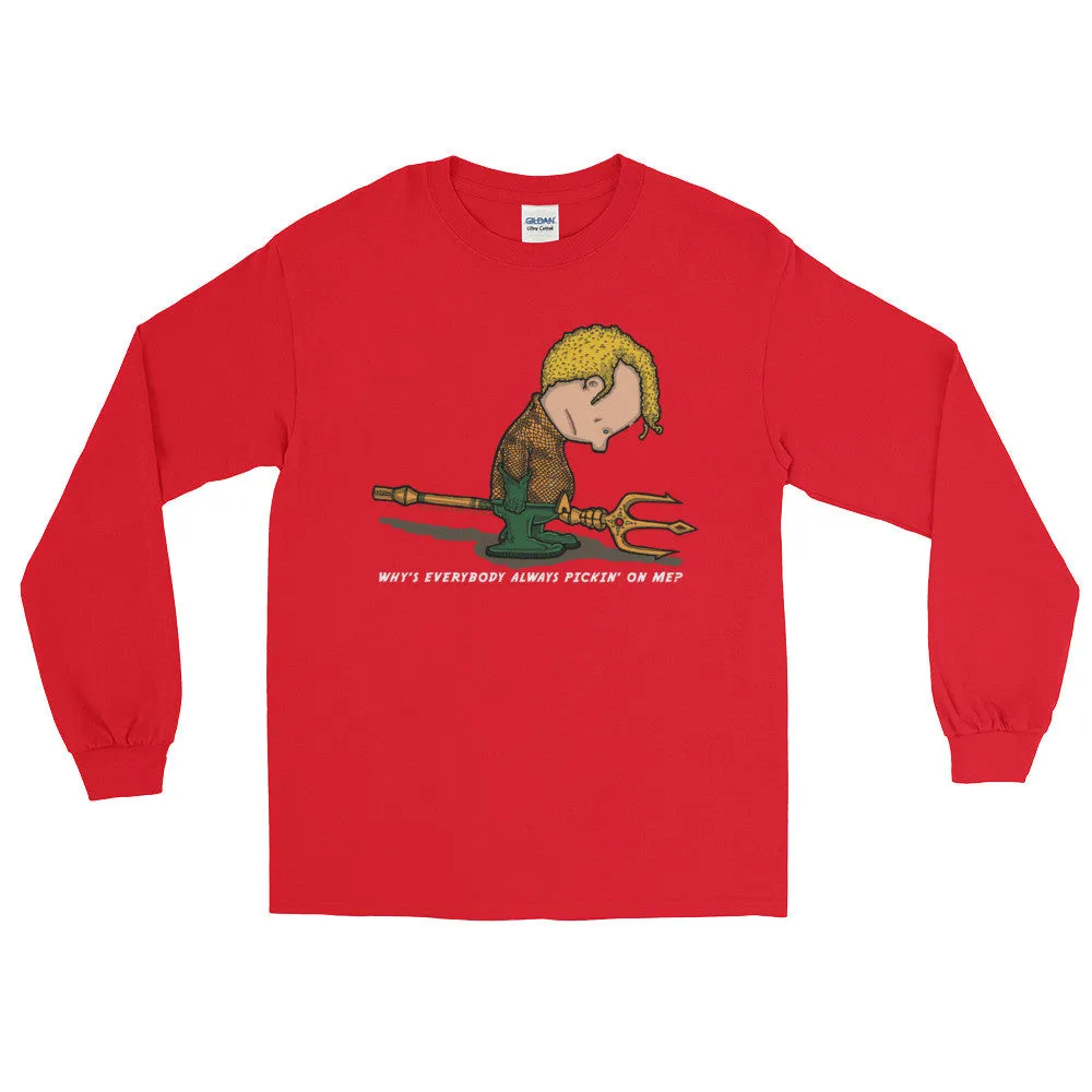 Sad Sea King Long Sleeve Shirt