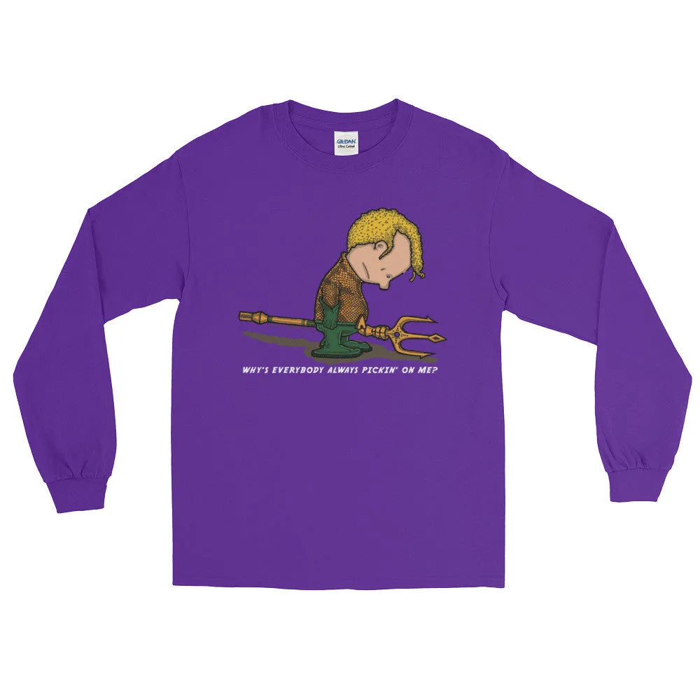 Sad Sea King Long Sleeve Shirt