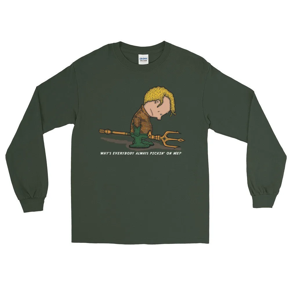 Sad Sea King Long Sleeve Shirt
