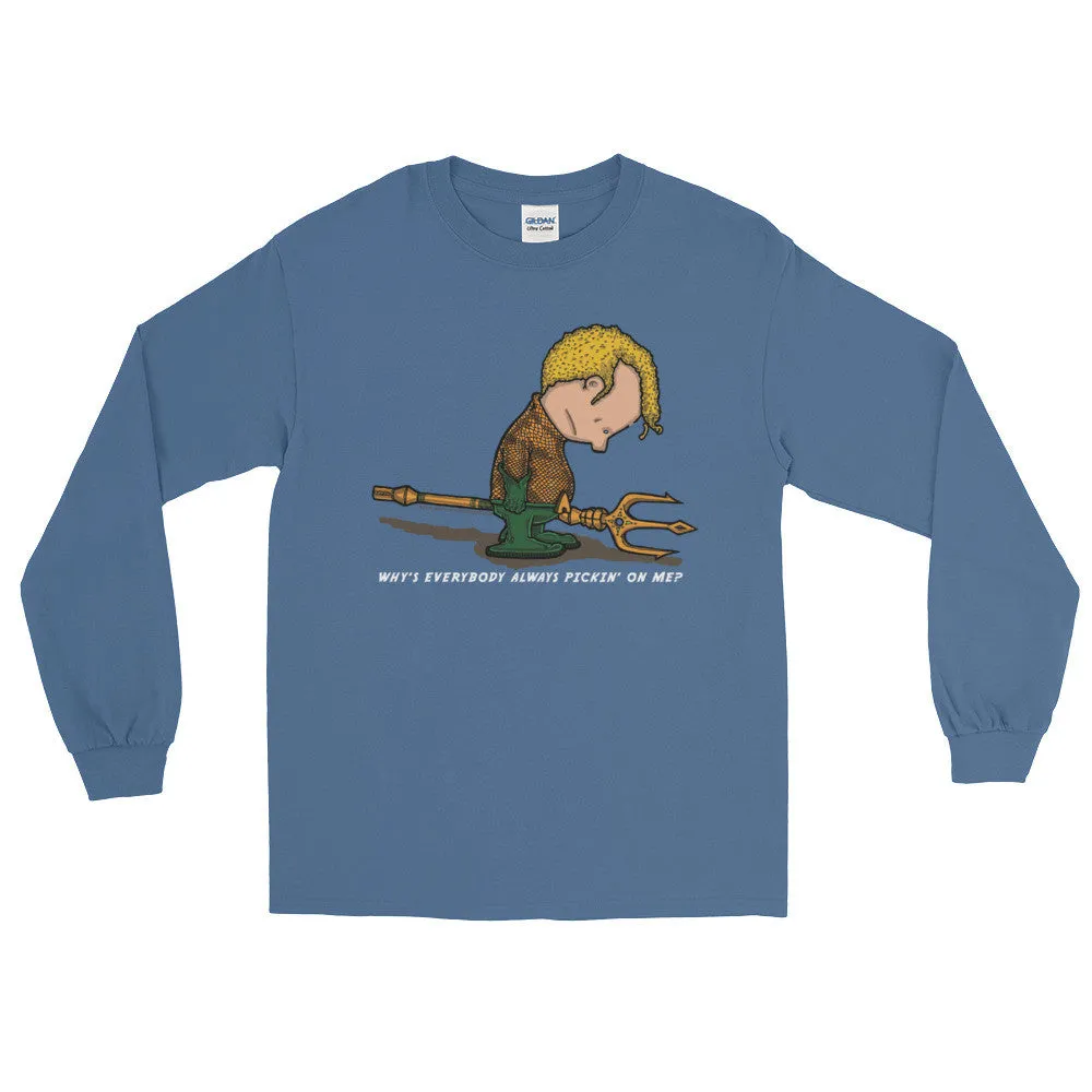 Sad Sea King Long Sleeve Shirt