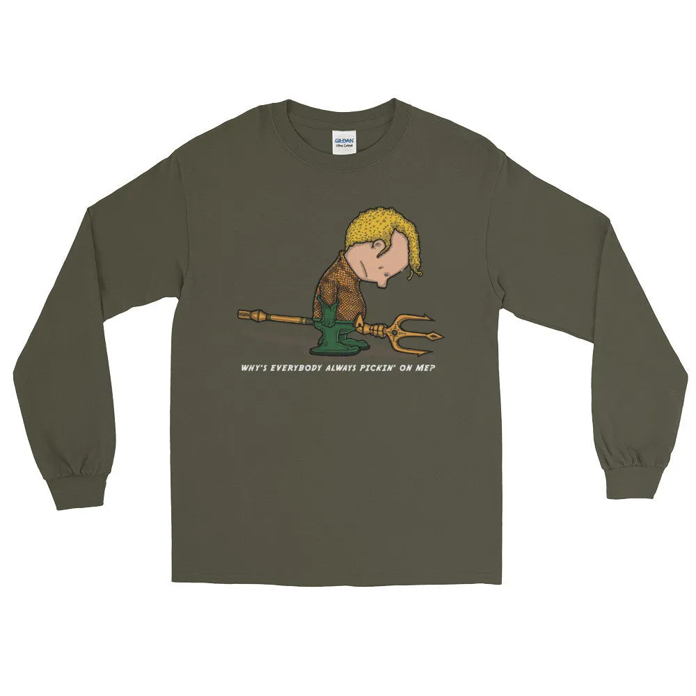 Sad Sea King Long Sleeve Shirt