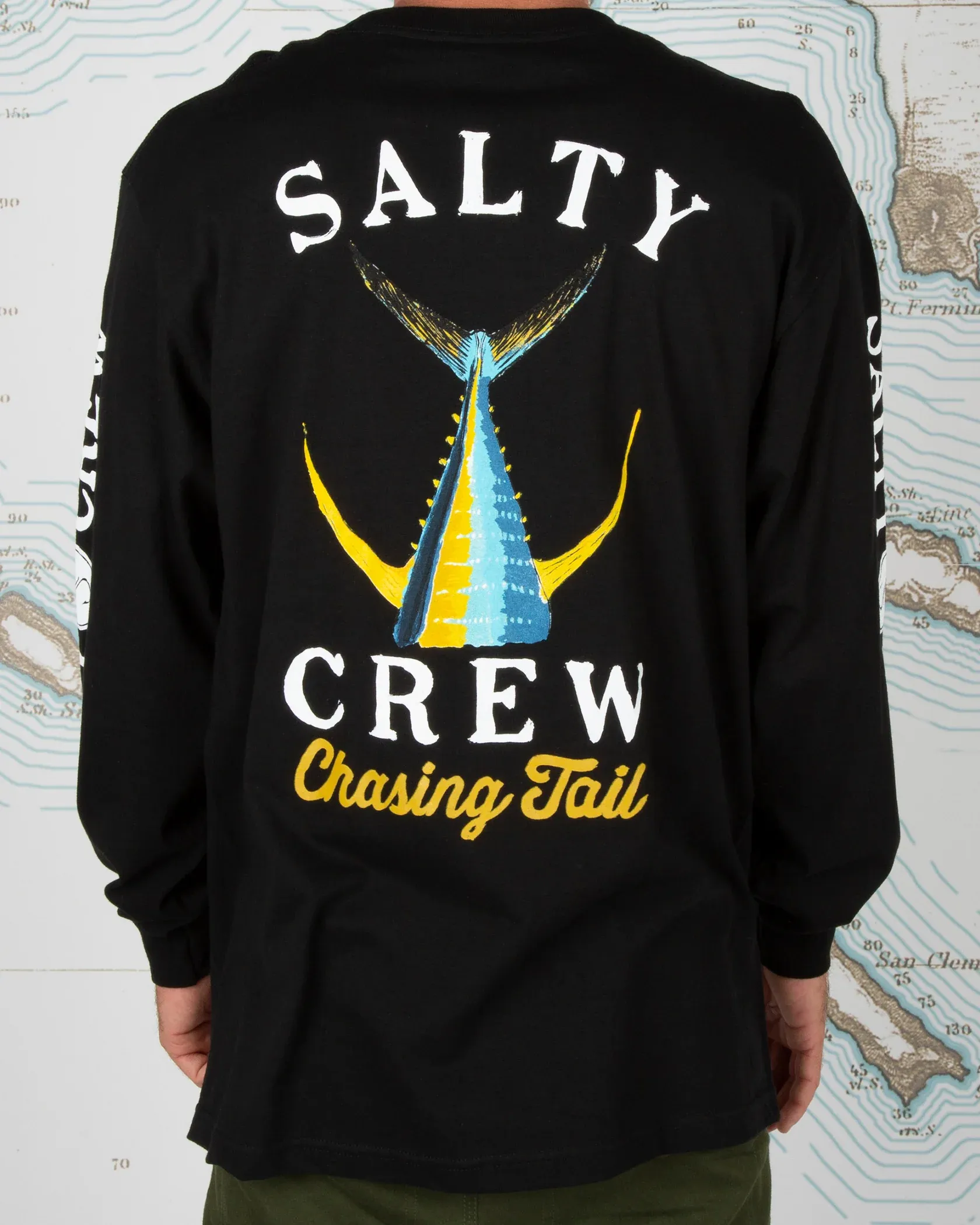 Salty Crew Mens Tailed Classic Long Sleeve Tee