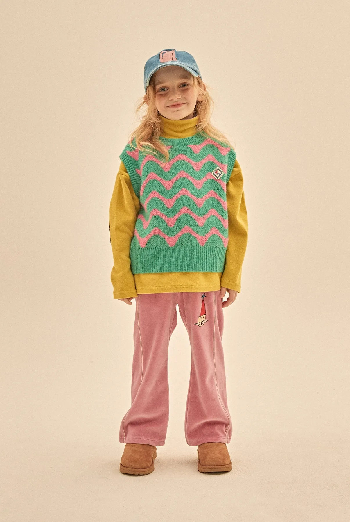 Santa Velour Track Pants by Jelly Mallow