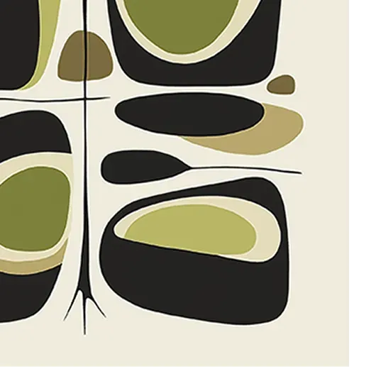 Serenity Shapes Hand Tufted Rug