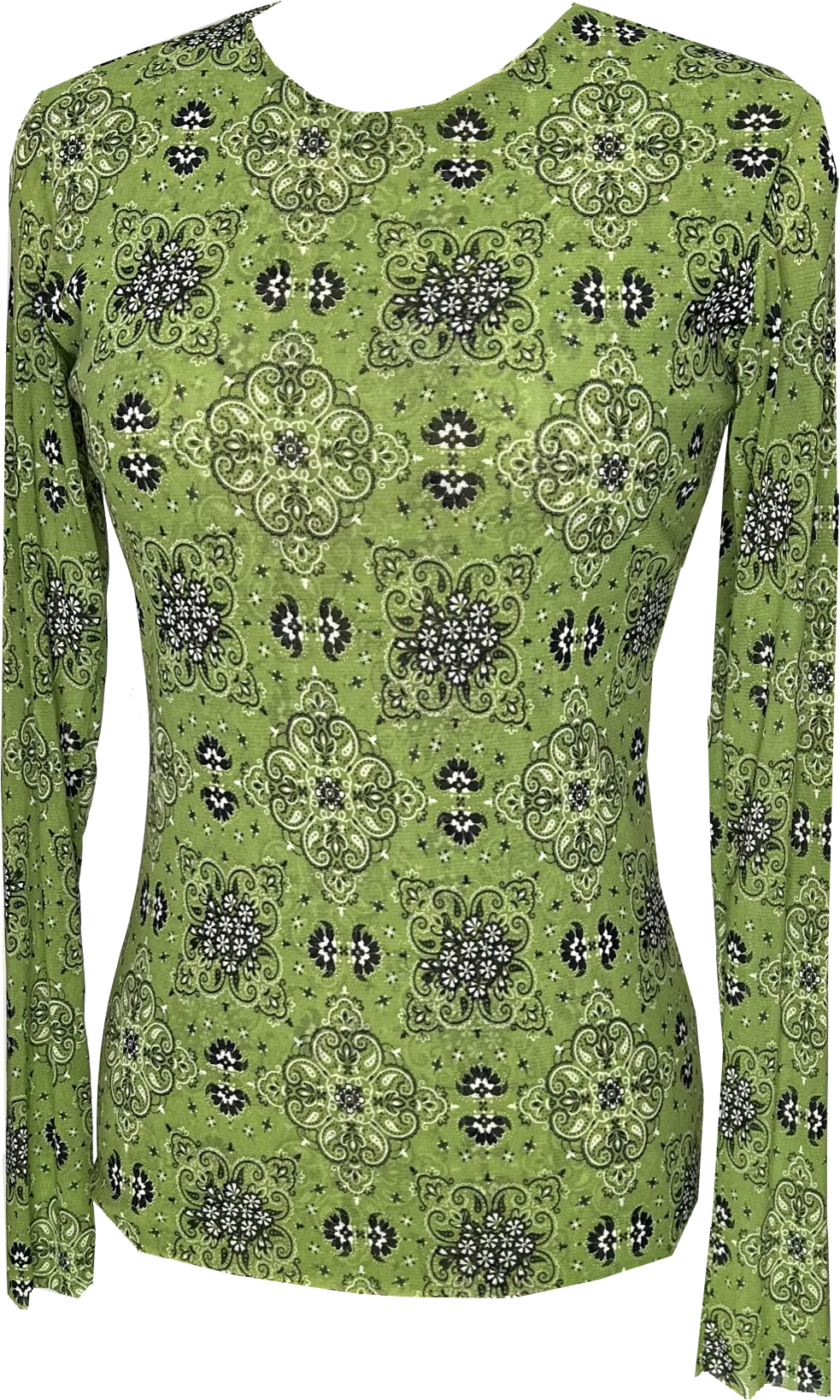 Serpentine Crew Top
