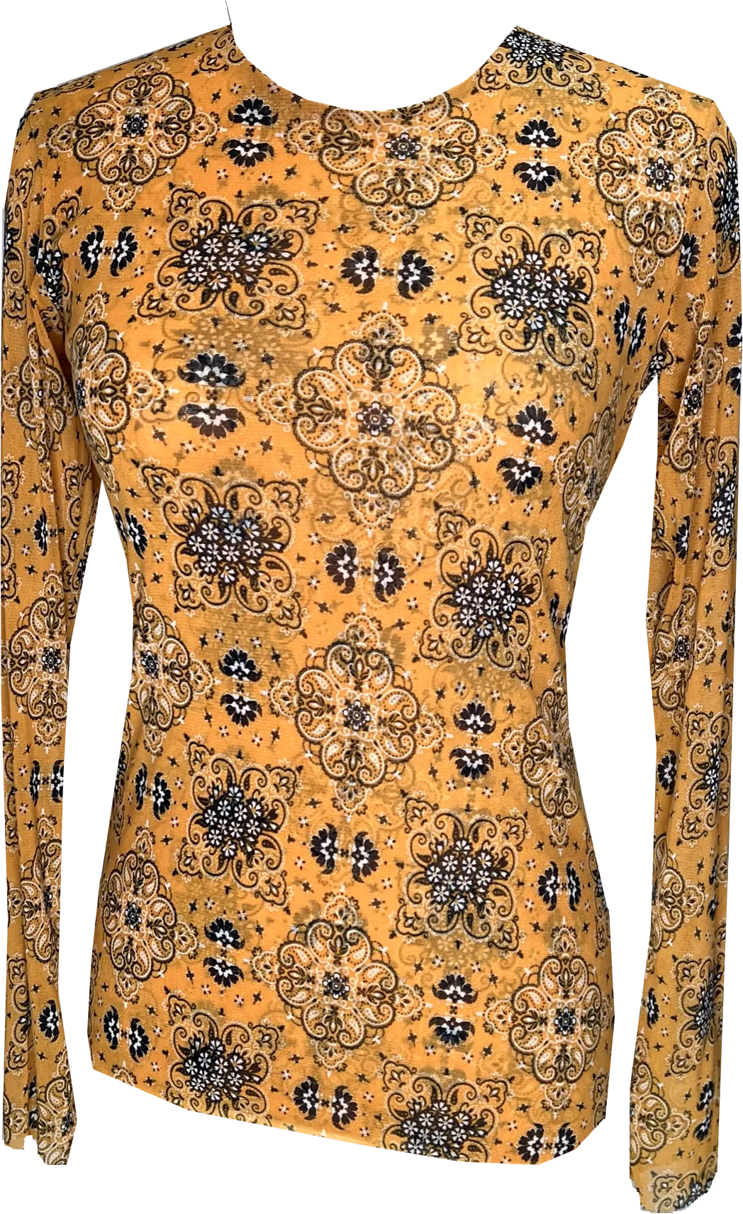 Serpentine Crew Top
