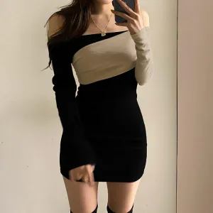 Sexy long sleeve dress YC24510