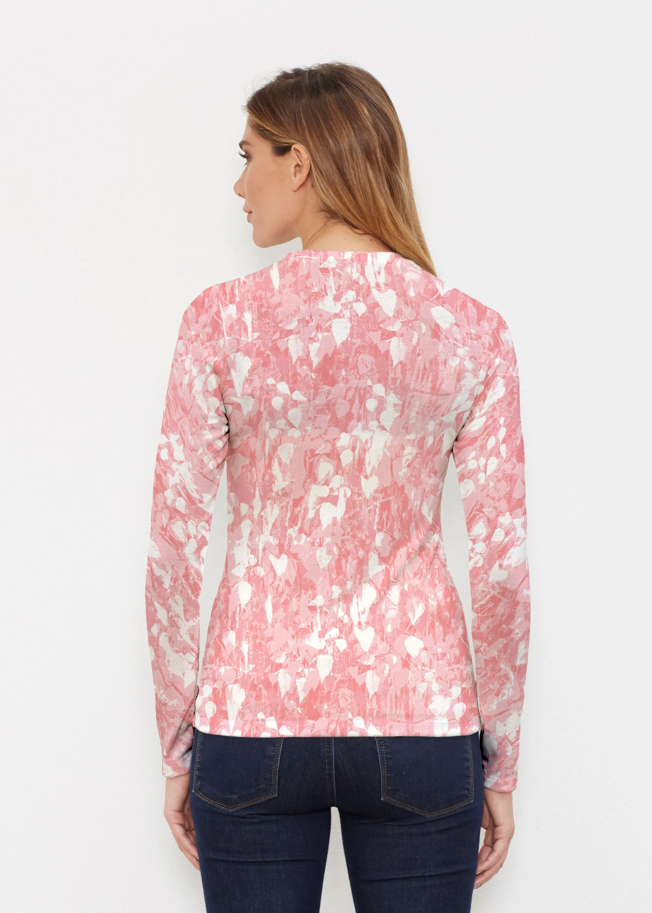 Shadow Coral (7915) ~ Butterknit Long Sleeve Crew Top