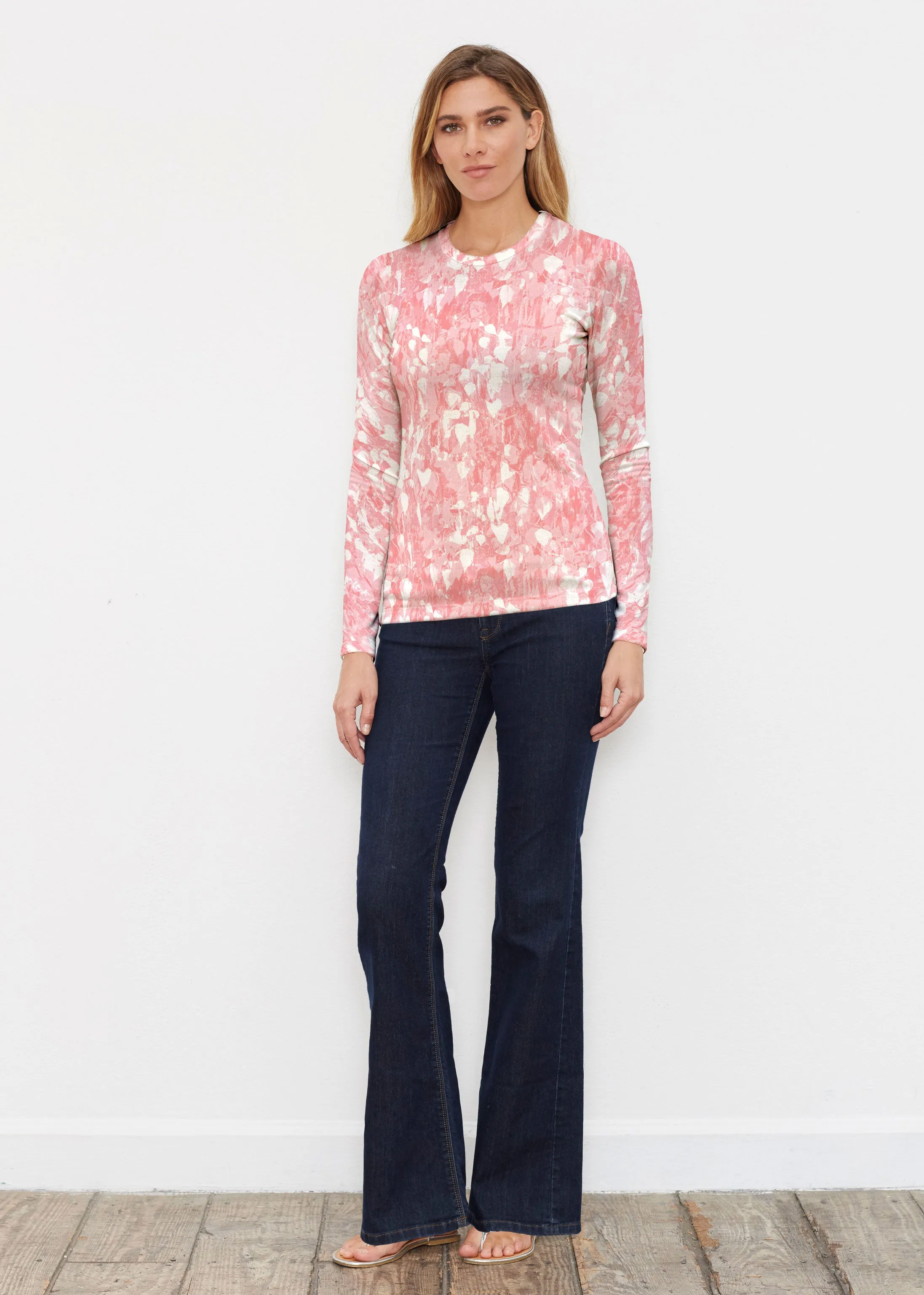 Shadow Coral (7915) ~ Butterknit Long Sleeve Crew Top