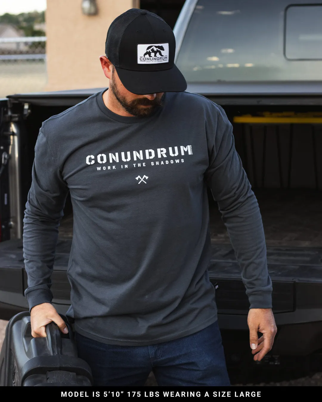 Shadow Premium Long Sleeve - Midnight