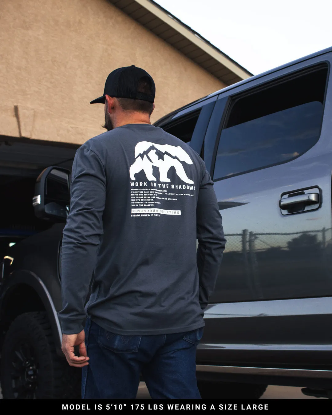 Shadow Premium Long Sleeve - Midnight