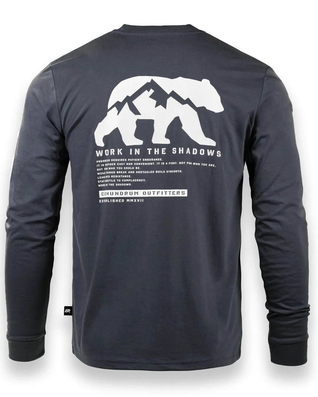 Shadow Premium Long Sleeve - Midnight