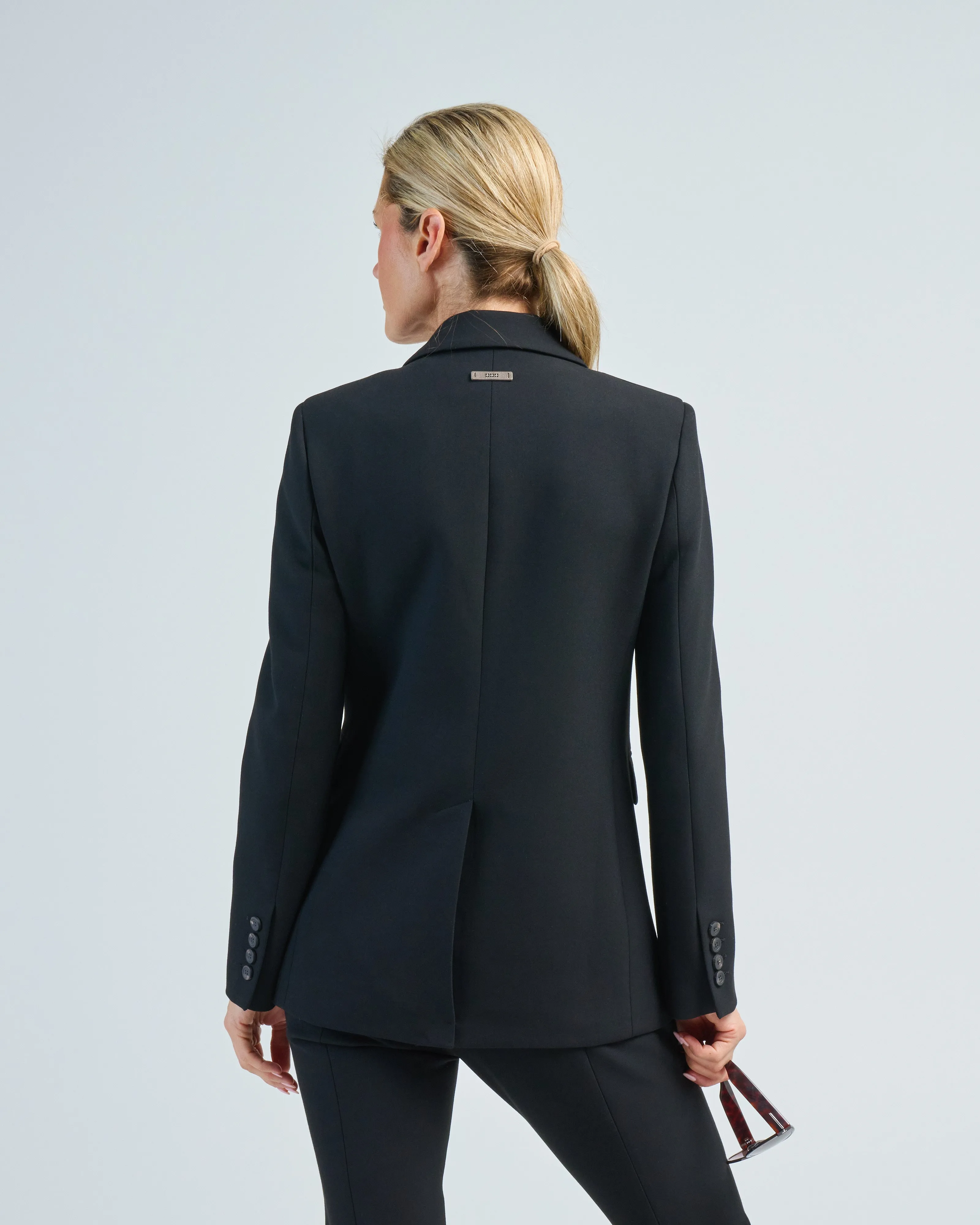 single breast blazer bistretch