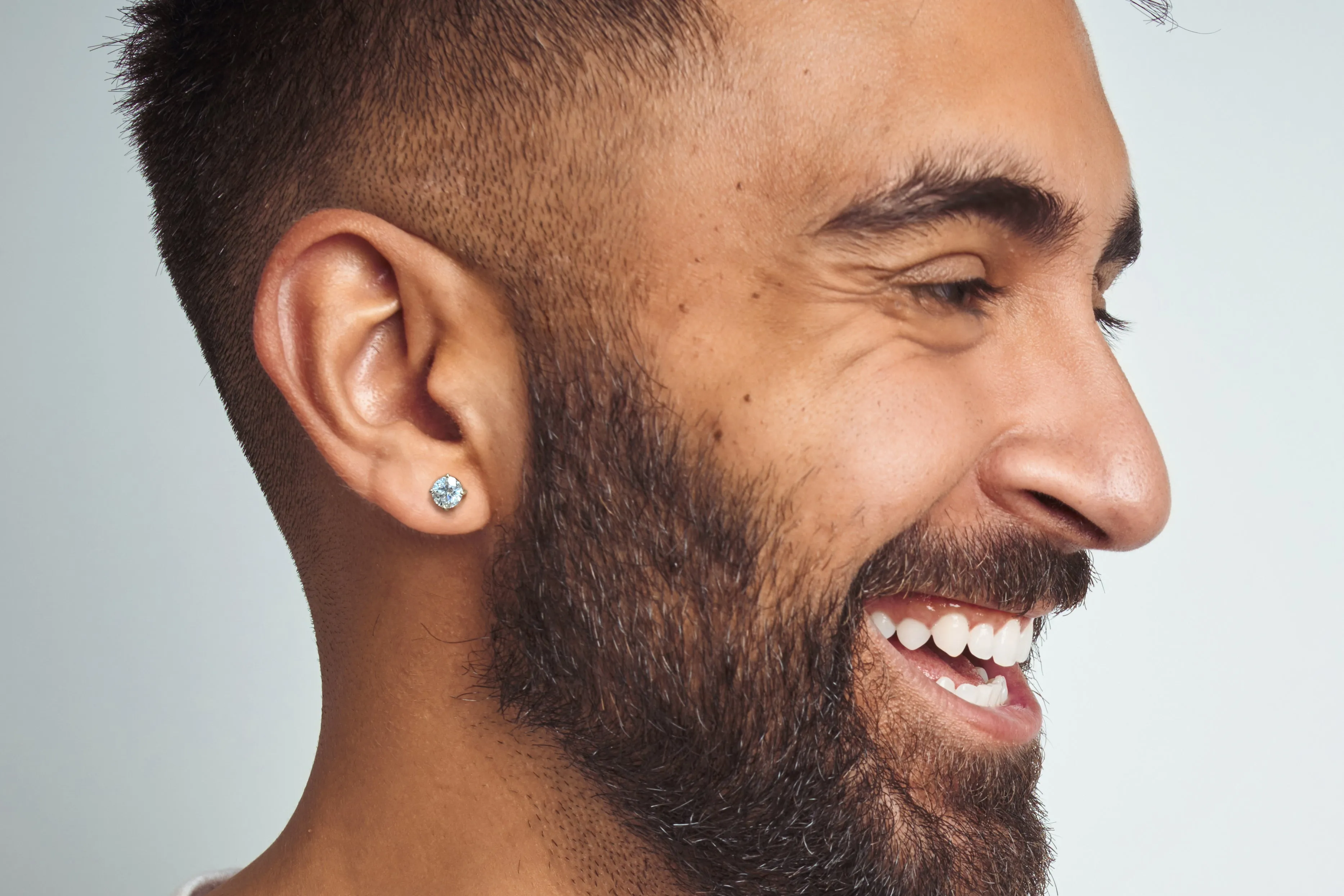 Single Stud Diamond Earring