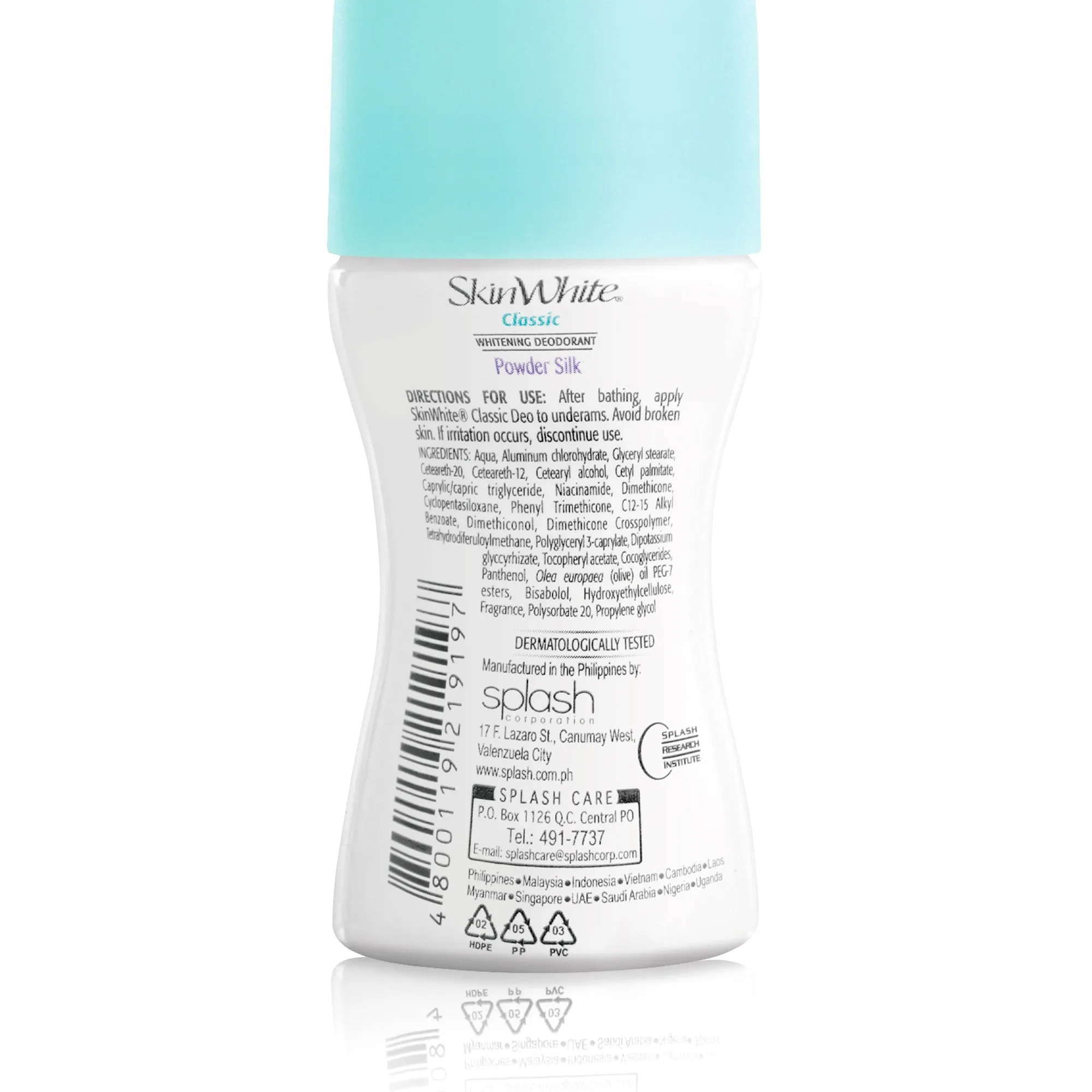 SkinWhite Classic Powder Silk Deo Deodorant 40ml